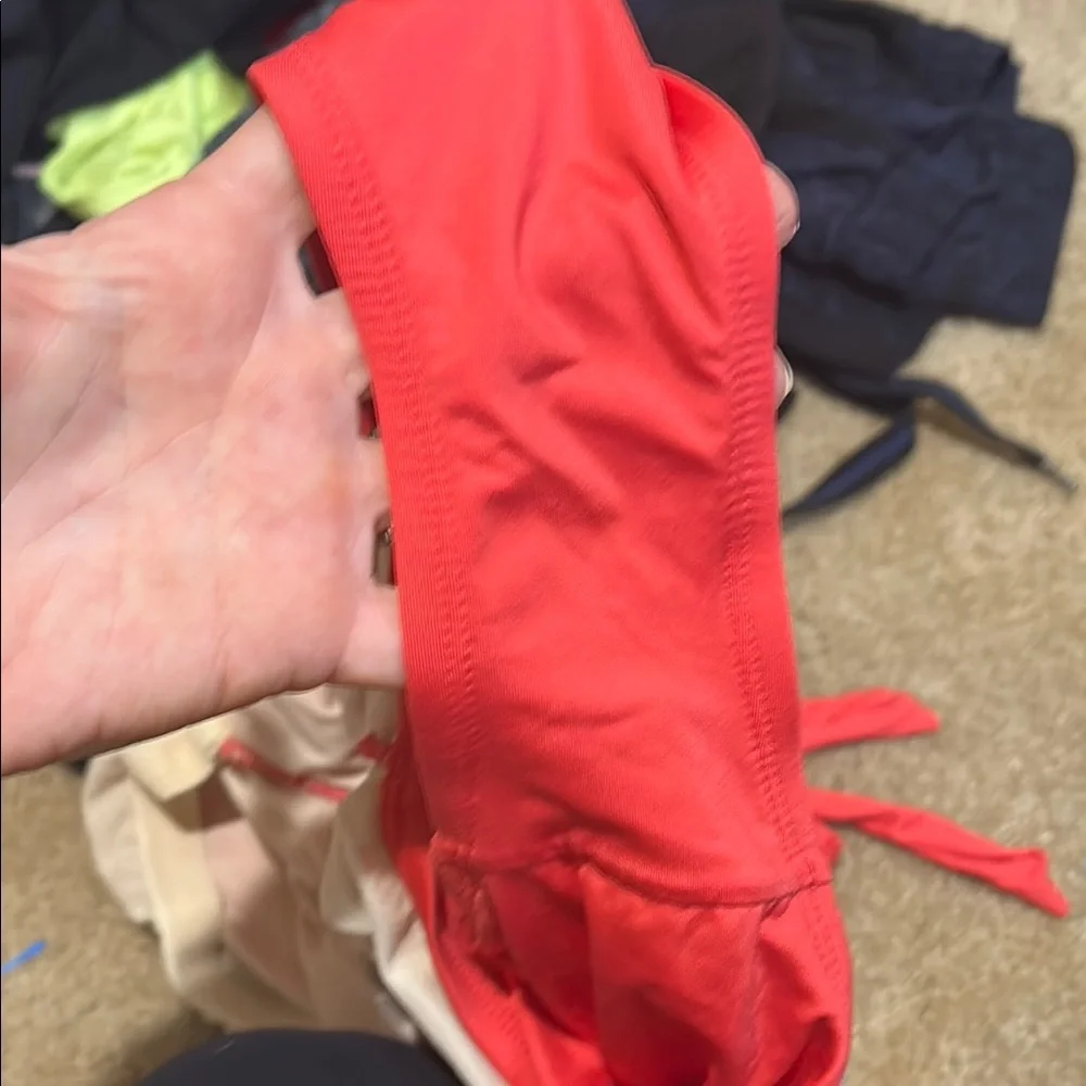Merona Red Women's One Piece Swimsuit - Picture 12 of 13